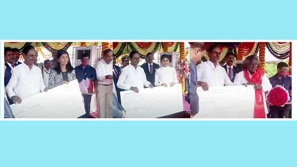 Telangana Formation Day: నిఖత్ జరీన్, ఇషా సింగ్కు రూ. 2 కోట్లు, మొగిలయ్యకు కోటి.. చెక్కులు ప్రదానం చేసిన కేసీఆర్