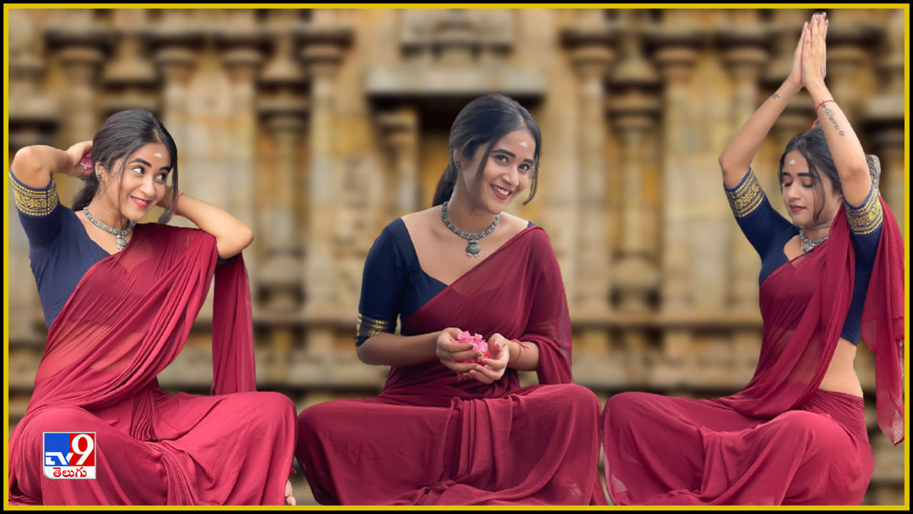 Deepthi Sunaina: దైవ భక్తి లో మునిగి తేలుతున్న ముద్దుగుమ్మ.. దీప్తి సునైనా లేటెస్ట్ ఫోటోస్
