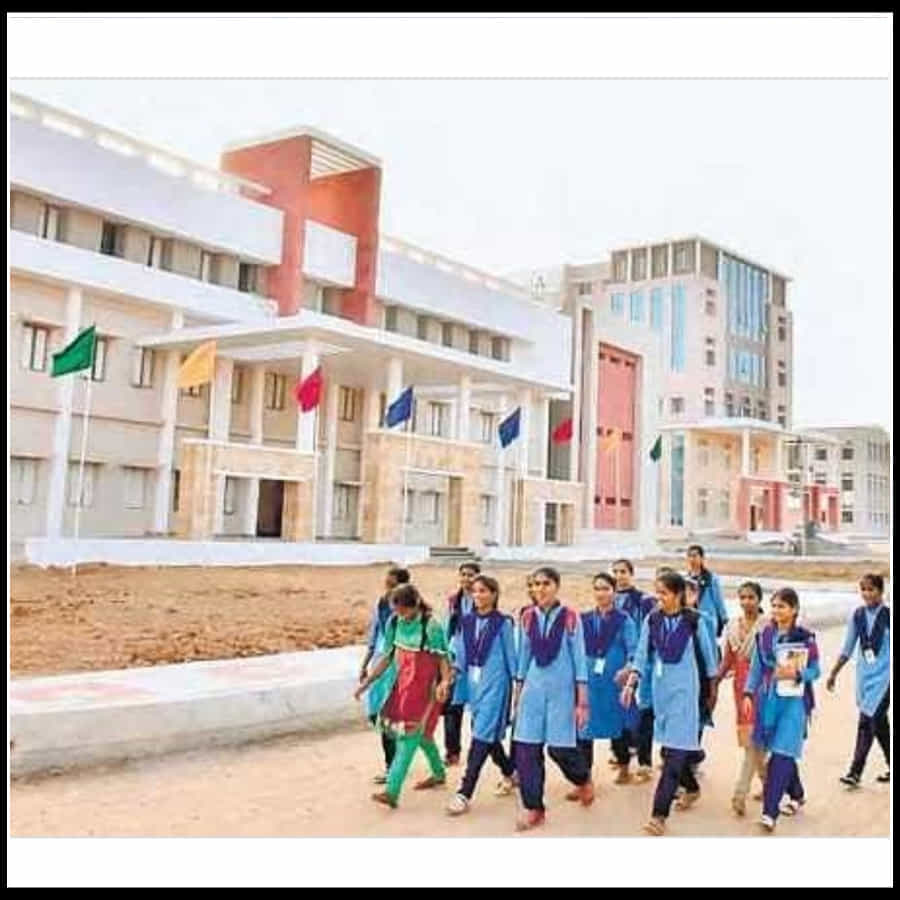 పాఠశాల స్థాయి నుంచి డిగ్రీ వరకు కావాల్సిన విధంగా టీచింగ్, నాన్ టీచింగ్ సిబ్బందిని నియమించారు. ఇక్కడ పూర్తిగా ఇంగ్లిష్ మీడియంలోనే బోధన జరుగుతుంది. రాష్ట్ర స్థాయి సిలబస్ను కొనసాగిస్తున్నారు.