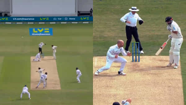 ENG vs NZ: దురదృష్టం వెంటాడితే ఇలాగే ఉంటుందేమో.. ఎవరూ ఊహించని రీతిలో ఔటైన బ్యాటర్.. నెట్టింట్లో వైరలవుతోన్న వీడియో..