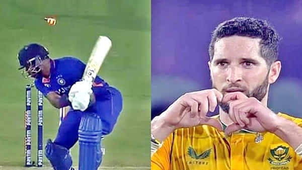 IND vs SA: కళ్లు చెదిరే బంతికి హార్దిక్ క్లీన్ బౌల్డ్.. నెట్టింట్లో వైరలవుతోన్న ప్రొటీస్ బౌలర్ సెలబ్రేషన్స్..