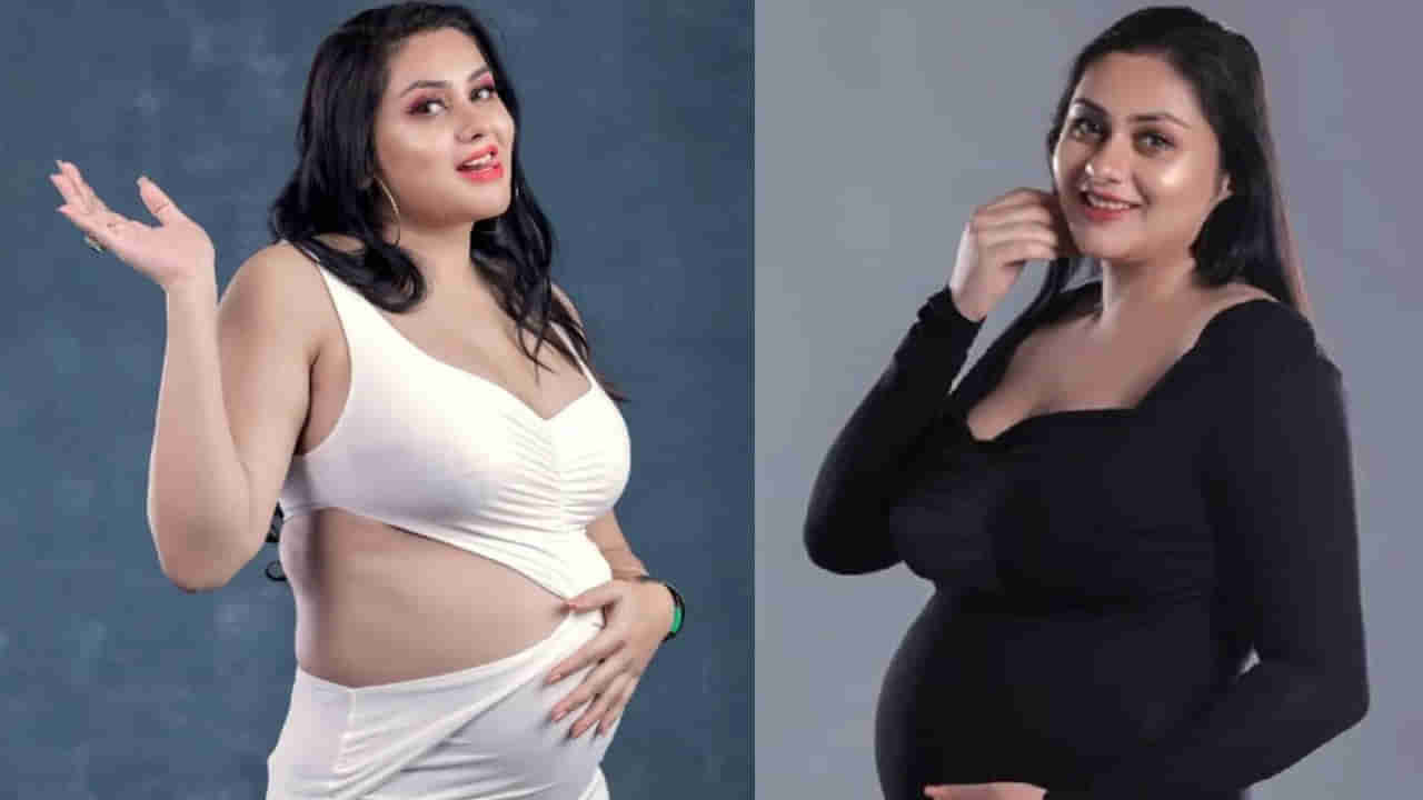 Namitha : వైరల్ అవుతోన్న హీరోయిన్ నమిత లేటెస్ట్ ఫోటో షూట్ వీడియో.. బేబీ బంప్‌తో ఫోజులిచ్చిన బ్యూటీ