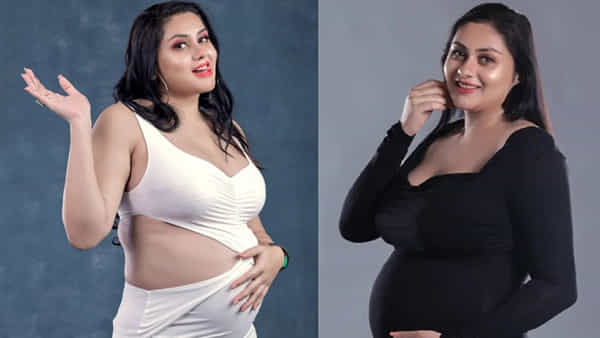 Namitha : వైరల్ అవుతోన్న హీరోయిన్ నమిత లేటెస్ట్ ఫోటో షూట్ వీడియో.. బేబీ బంప్తో ఫోజులిచ్చిన బ్యూటీ