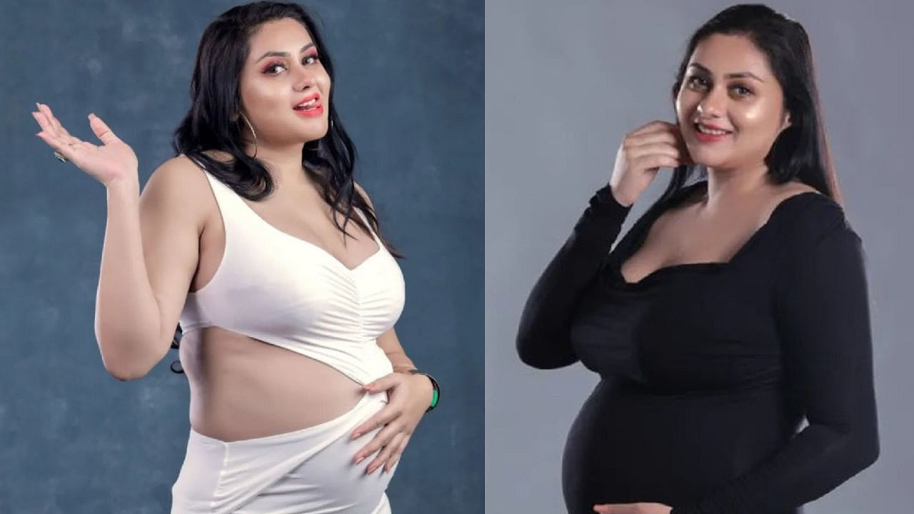 Namitha : వైరల్ అవుతోన్న హీరోయిన్ 'నమిత' లేటెస్ట్ ఫోటో షూట్ వీడియో.. బేబీ బంప్‌తో ఫోజులిచ్చిన బ్యూటీ