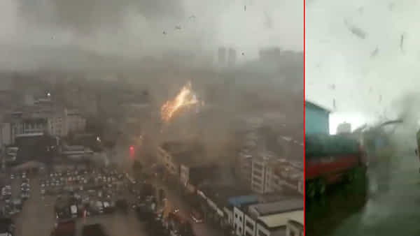 Tornado: బీభత్సం సృష్టించిన శక్తివంతమైన సుడిగాలి.. భారీగా నష్టం.. విద్యుత్ వైర్లు నేలమట్టం.. వీడియోలు చూస్తే షాకే..!