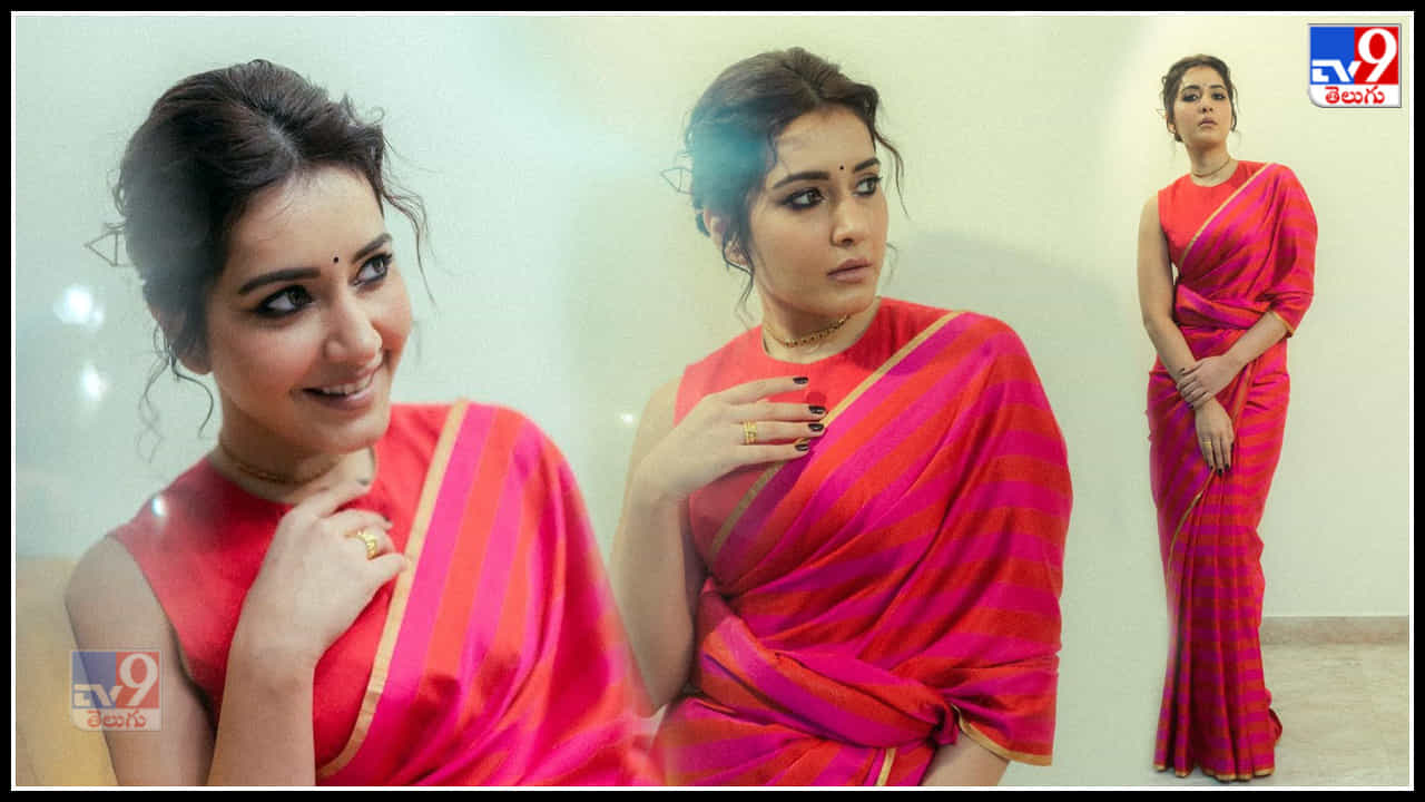 Raashi Khanna: నిండు చందమామలా మెస్మరైస్ చేస్తున్న బాబ్లీ బ్యూటీ రాశి ఖన్నా.. 