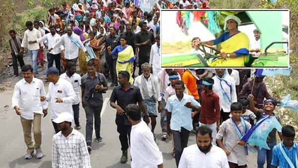 YS Sharmila: జగనన్నకు పోటీగా ట్రాక్టర్ నడిపిన షర్మిలక్క.. ప్రజా ప్రస్థానం పాదయాత్ర సాగిందిలా..