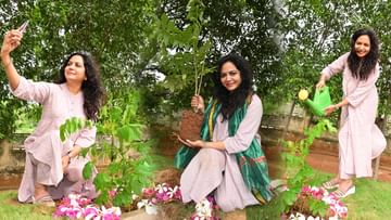 Singer Sunitha : గ్రీన్ ఇండియా ఛాలెంజ్‌లో పాల్గొన్న అందాల సింగర్.. మొక్కలు నాటిన సునీత