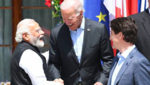 PM Modi-Joe Biden: G-7 సదస్సులో వండర్.. ప్రధాని మోదీని పలకరించడానికి ప్రోటోకాల్‌ పక్కనపెట్టిన అమెరికా అధ్యక్షుడు..