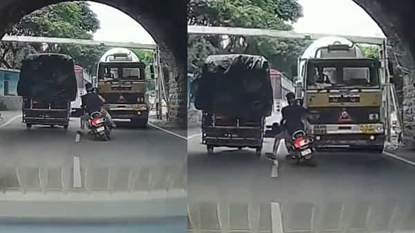 Viral Video: అదృష్టం అన్నిసార్లు కలిసి రాదు బ్రో... జస్ట్ మిస్, యముడికి షేక్ హ్యాండ్ ఇచ్చి వచ్చావుగా..