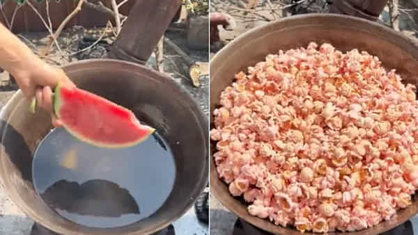 Viral Video: పిచ్చి పీక్స్ అంటే ఇదే మరి..! నెట్టింట రచ్చ చేస్తున్న పుచ్చకాయ పాప్కార్న్.. వీడియో