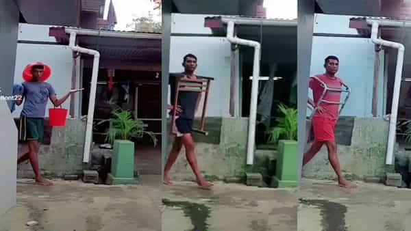 Viral Video: ద్యావుడా.. ఇలా కూడా ర్యాంప్ వాక్ చేస్తారా? ఈ వీడియో చూస్తే మీరూ పొట్టచెక్కలయ్యేలా నవ్వుతారు..