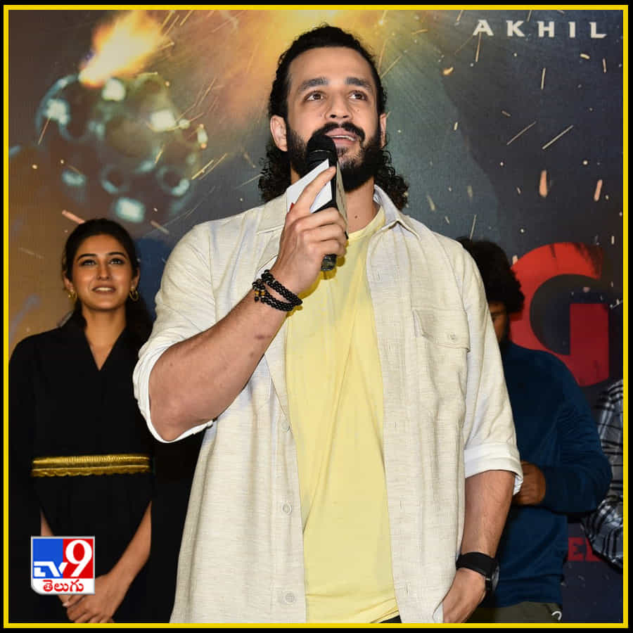 ఏజెంట్ మూవీ టీజర్ లాంచ్ ఈవెంట్