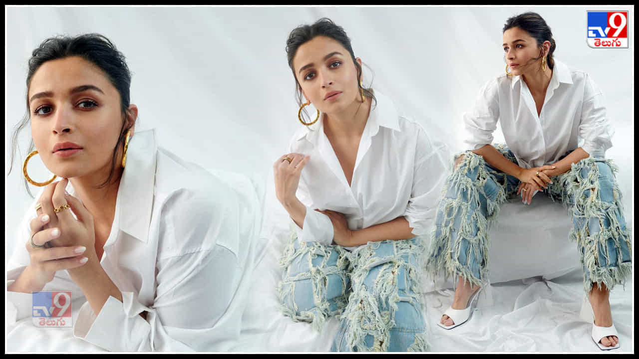 Alia Bhatt: వయ్యారాలు జాబిల్లి.. చందమామల మాయ చేస్తున్న చెలియా.. అలియా  ఫొటోస్