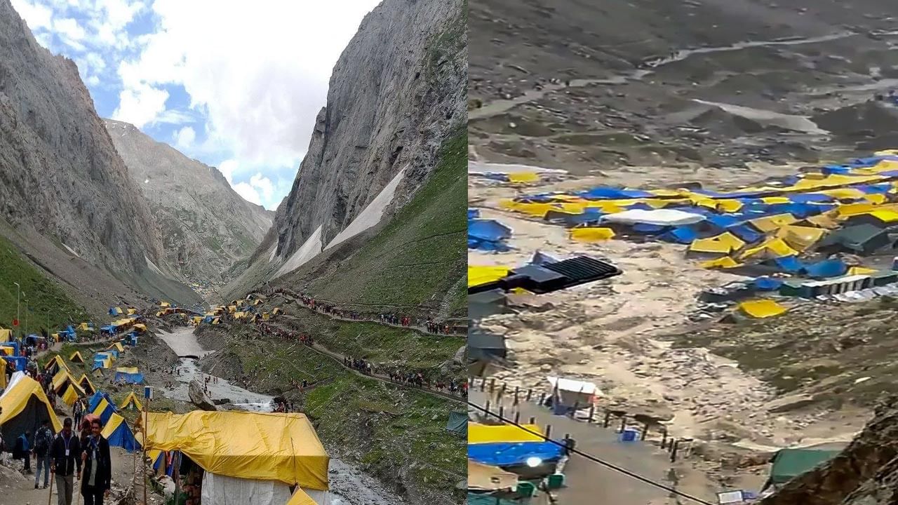 Amarnath Yatra: అమ‌ర్‌నాథ్ గుహవద్ద పెను ఉప్పెన.. పదుల సంఖ్యలో భక్తులు గల్లంతు.. పలువురు మృతి