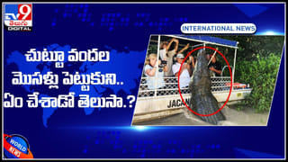 Elephant – Lorry Driver: లారీ డ్రైవర్‌కు ఏనుగు దమ్కీ.. అందరూ ముందే వసూల్‌.! సూపర్ వైరల్ వీడియో..