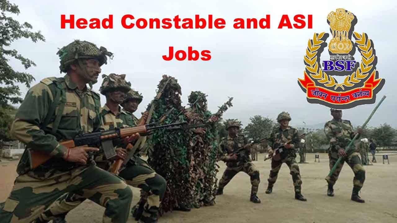 BSF Recruitment 2022: బోర్డర్‌ సెక్యురిటీ ఫోర్స్‌లో 312 హెడ్‌ కానిస్టేబుల్‌, ఏఎస్‌ఐ ఉద్యోగాలు.. ఇంటర్‌ పాసైతే చాలు..