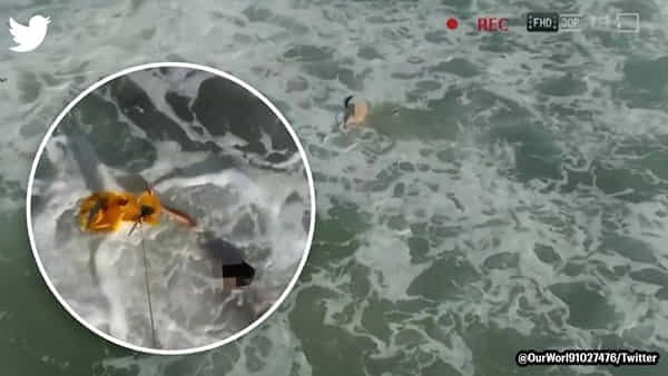 Drone: సముద్రంలో కొట్టుకుపోతున్న బాలుడు.. దేవుడిలా ప్రత్యక్షమైన డ్రోన్.. ఏం చేసిందంటే..!
