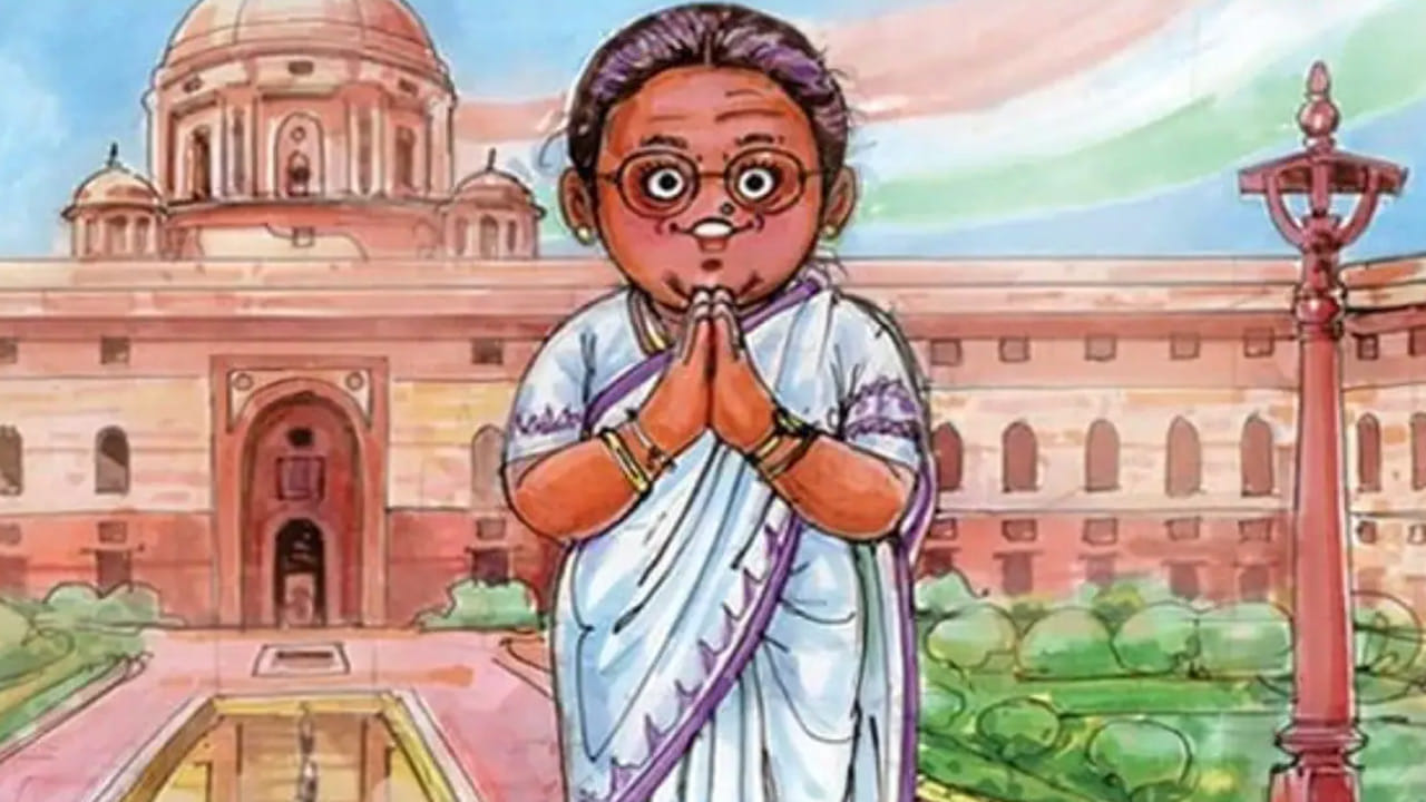 Draupadi Murmu: కొత్త రాష్ట్రపతికి క్రియేటివ్గా వెల్కమ్ చెప్పిన అమూల్.. ట్రెండింగ్లో ద్రౌపది ముర్ము డూడుల్