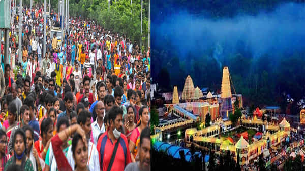 Simhachalam: అప్పన్న గిరి ప్రదక్షిణకు పోటెత్తిన భక్తులు.. విశాఖలో ట్రాఫిక్ ఆంక్షలు అమలు.. బీచ్ రోడ్డులో భక్తుల సందడి