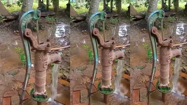 Godavari Floods: వరదల ఎఫెక్ట్! చేతిపంపు నుంచి ఆగకుండా వస్తున్న మంచి నీళ్లు..వీడియోలు వైరల్