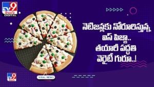 Ice Pizza: నెటిజన్లకు నోరూరిస్తున్న ఐస్ పిజ్జా.. తయారీ పద్దతి వెరైటీ గురూ