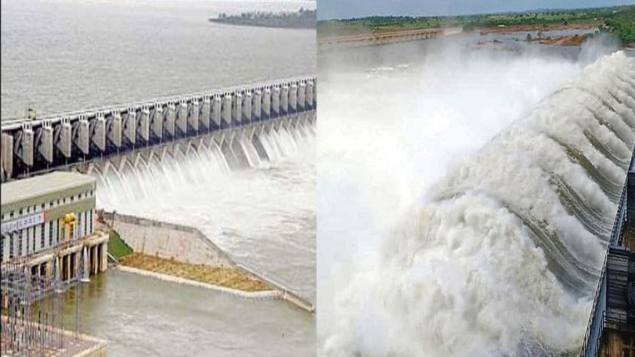 Krishna River: తగ్గినట్లే తగ్గి మళ్లీ పెరుగుతున్న వరద.. కృష్ణా ప్రాజెక్టులకు జల కళ.. అధికారులు అప్రమత్తం