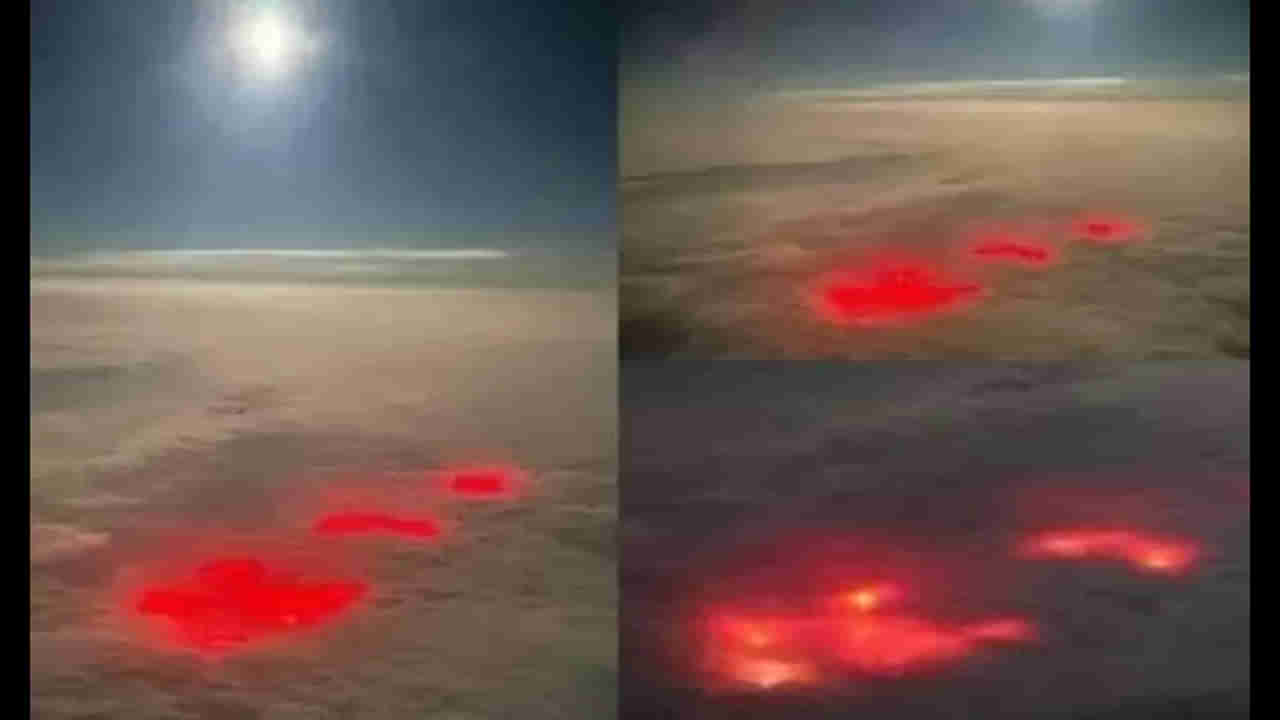 Viral Video: సముద్రం మీదుగా వెళ్తోన్న విమానం.. ఆకాశంలో కనిపించిన అద్భుత దృశ్యం.. మిస్టరీ ఏంటంటే!