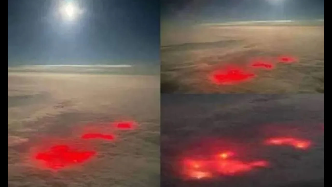 Viral Video: సముద్రం మీదుగా వెళ్తోన్న విమానం.. ఆకాశంలో కనిపించిన అద్భుత దృశ్యం.. మిస్టరీ ఏంటంటే!