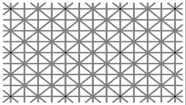 Optical Illusions: ఈ చిత్రంలో గీతల మాటున దాగున్న 12 చుక్కలు.. కనిపెడితే మీరు తోపు అంతే..