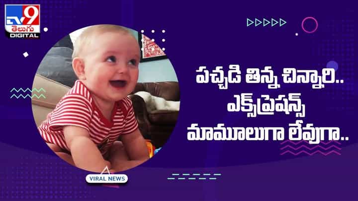 పచ్చడి తిన్న చిన్నారి.. ఎక్స్ప్రెషన్స్ చూస్తే నవ్వకుండా ఉండలేరు పచ్చడి తిన్న చిన్నారి.. ఎక్స్ప్రెషన్స్ చూస్తే నవ్వకుండా ఉండలేరు