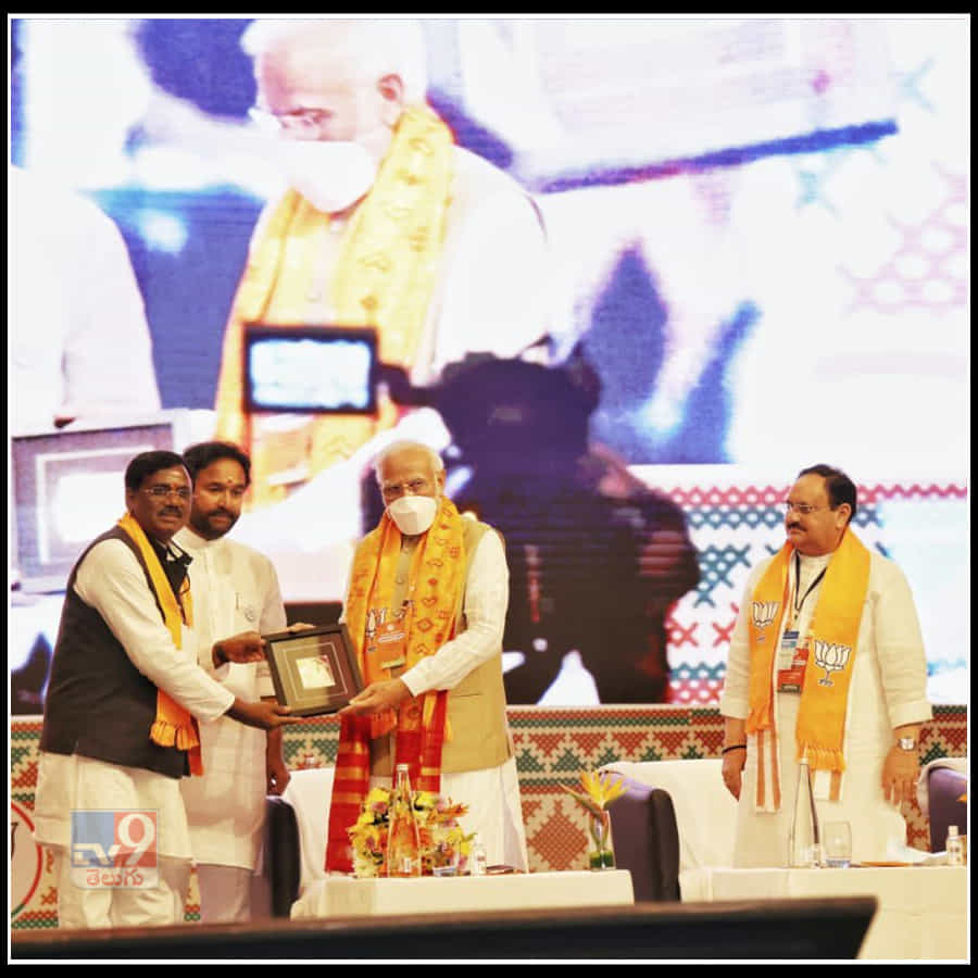 Pm Modi In Hyderabad Photos: బీజేపీ జాతీయ కార్యవర్గ సమావేశంలో మోడీ