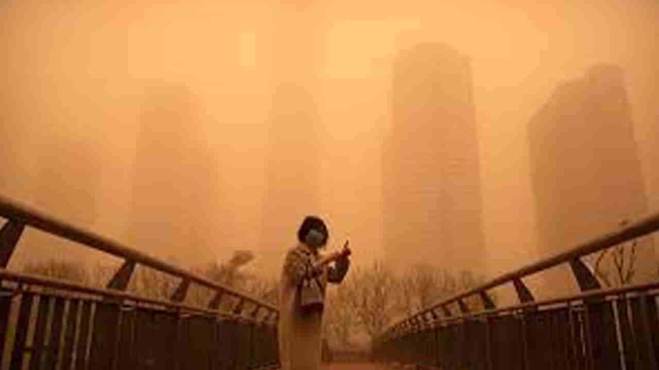 Sandstorm: అక్కడ శాంతించిన వరుణుడు.. వణికిస్తున్న ఇసుక తుఫానుతో చైనా విలవిల