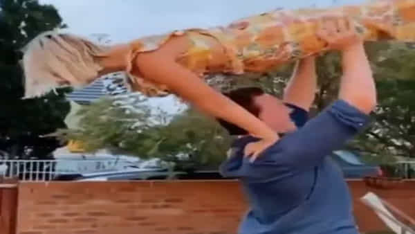 Viral Video: అయ్యో పాపం.. స్టంట్ చేయాలనుకున్న వయ్యారి.. ఎగిరి గాల్లో జంప్ చేసి