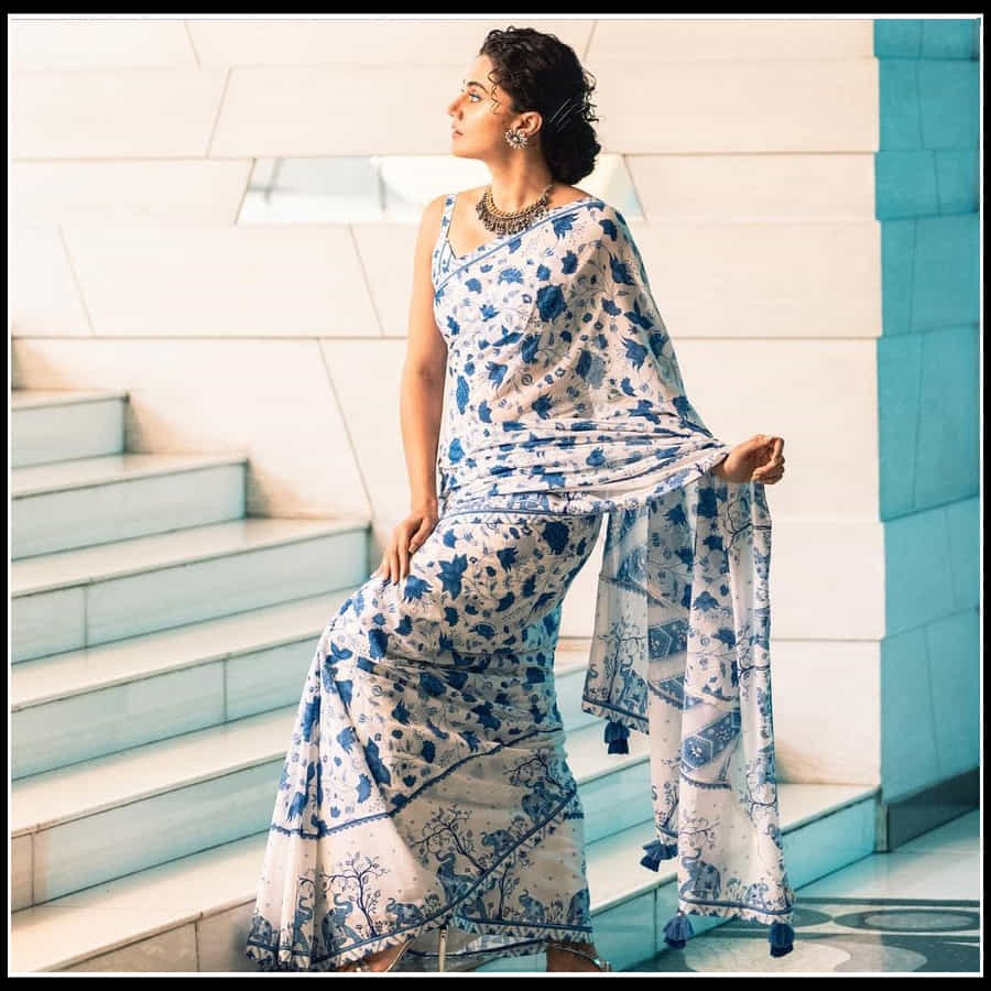 Taapsee Pannu: అందం తో ఆకట్టుకుంటున్న డైనమిక్ హీరోయిన్ తాప్సీ పన్ను...