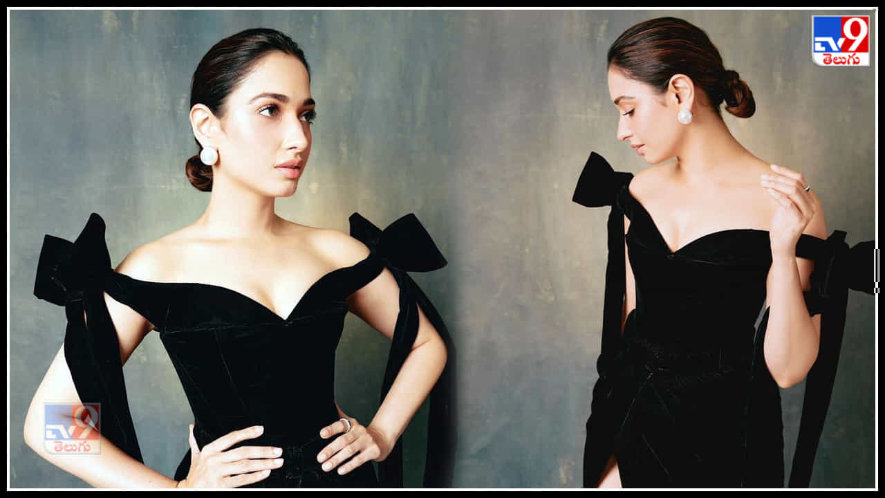Tamannaah Bhatia: మోడరన్ డ్రస్ లో 'తమన్నా' దగ దగ మనిపించే  మెరుపులు 