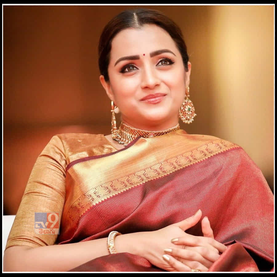 Trisha: కలువకళ్ల సుందరి త్రిష చీరకట్టు అందాలకి ఫ్యాన్స్ ఫిదా