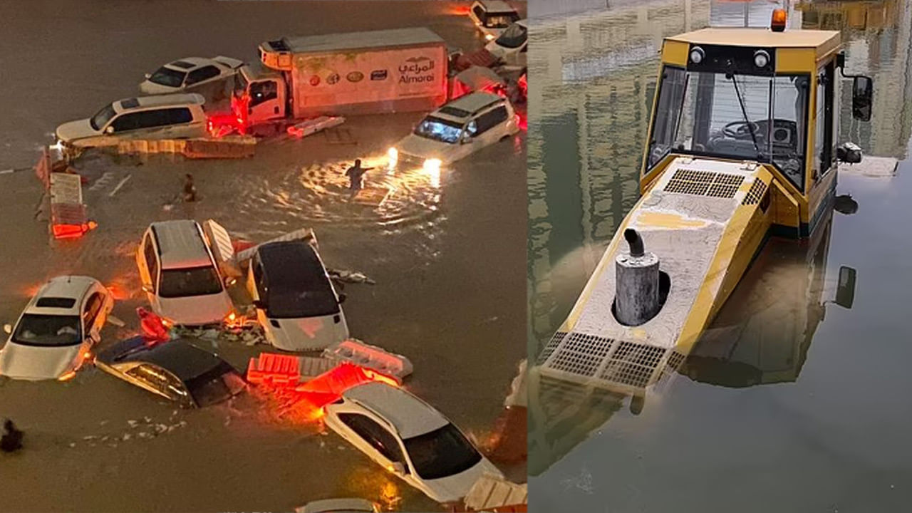 UAE Floods: ఎడారి రాజ్యంలో వరదల బీభత్సం.. ఏడుగురు మృతి.. నెట్టింట వీడియోలు వైరల్‌