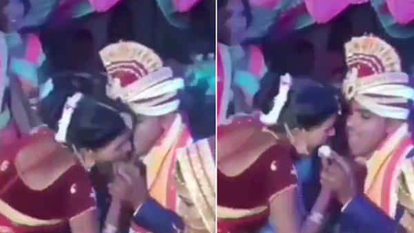Viral Video: అయ్యయ్యో.. రసగుల్లా ఎంత పనిచేసింది.. వేదికపైనే వరుడికి ముద్దు పెట్టిన మరదలు..! షాక్లో వధువు