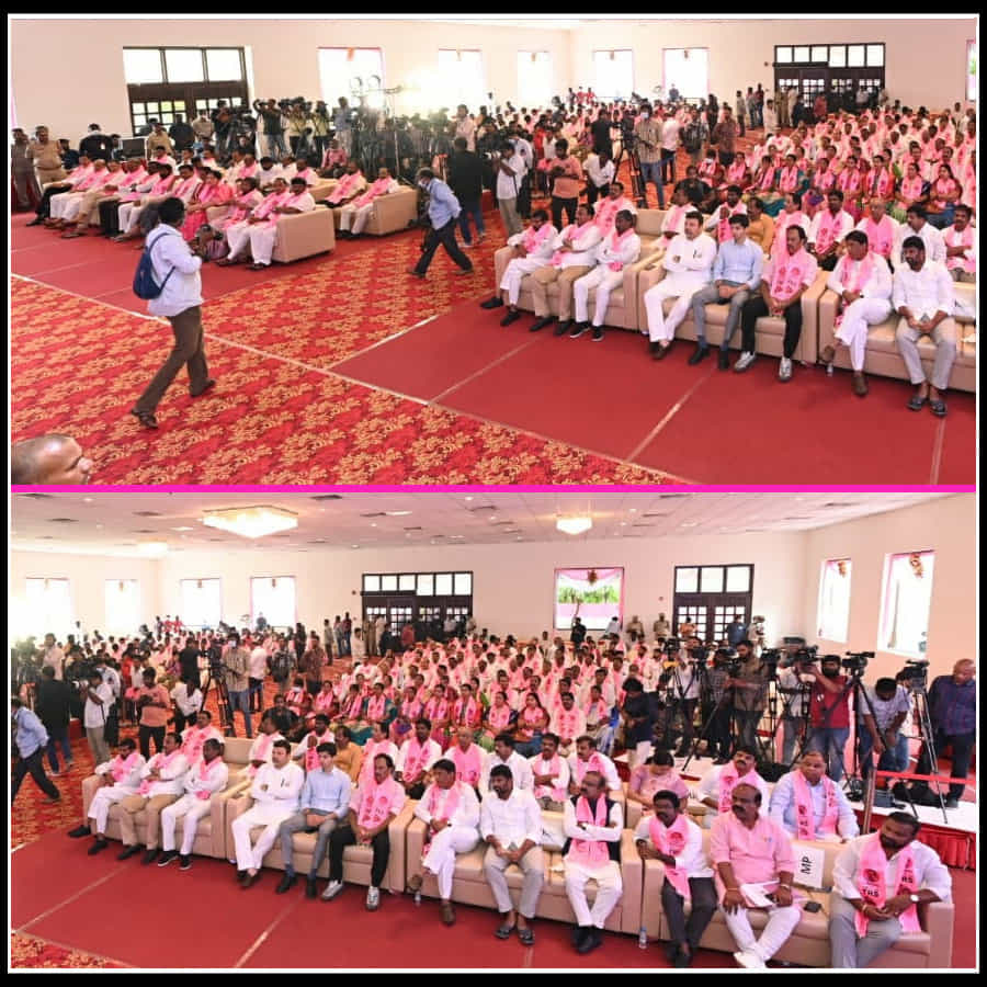 Yashwant Sinha Hyderabad Tour: హైదరాబాద్ లో యశ్వంత్ సిన్హాకు ఘనస్వాగతం పలికిన సీఎం కేసీఆర్.. భారీ ర్యాలీ ఫొటోస్..