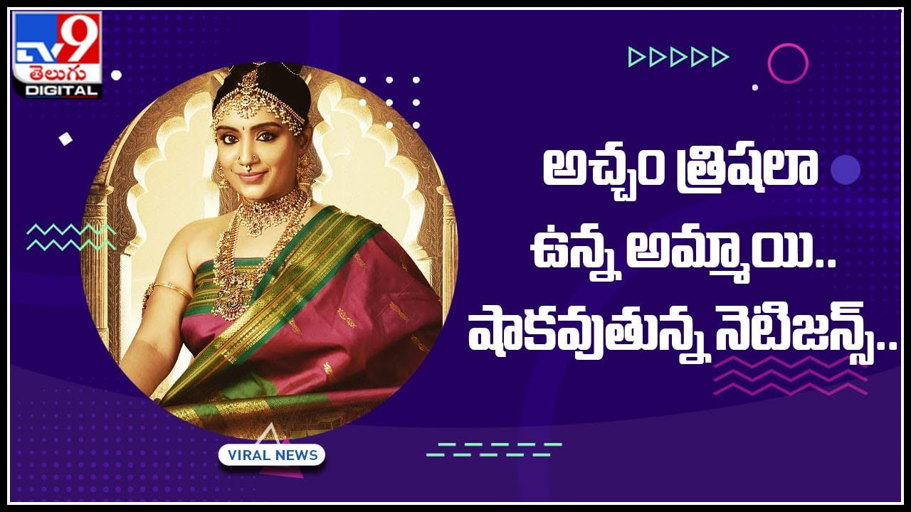 Jr. Trisha: త్రిషను తలపిస్తున్న మైసూర్‌ అమ్మాయి.. అచ్చం త్రిషలా.. షాకవుతున్న నెటిజన్స్..