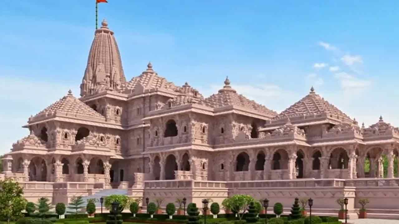 Ayodhya: శరవేగంగా అయోధ్య రామ మందిర నిర్మాణ పనులు.. రాజస్థాన్ వైట్ మార్బుల్ తో మెరిసిపోతున్న గర్భగుడి