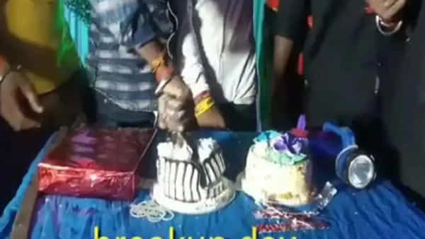 Viral Video: ఫ్రెండ్స్కు దుమ్ములేచిపోయే బ్రేకప్ పార్టీ ఇచ్చిన యువకుడు.. దేనితో కేక్ కట్ చేశారో తెలిస్తే మైండ్ బ్లాంక్