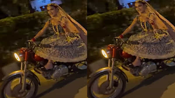 Viral Video: నీ బుల్లెట్ బండెక్కి వచ్చేత్తపా.. రయ్ రయ్ మంటూ దూసుకెళ్లిన వధువు.. మనసు దోచుకుంటున్న వీడియో