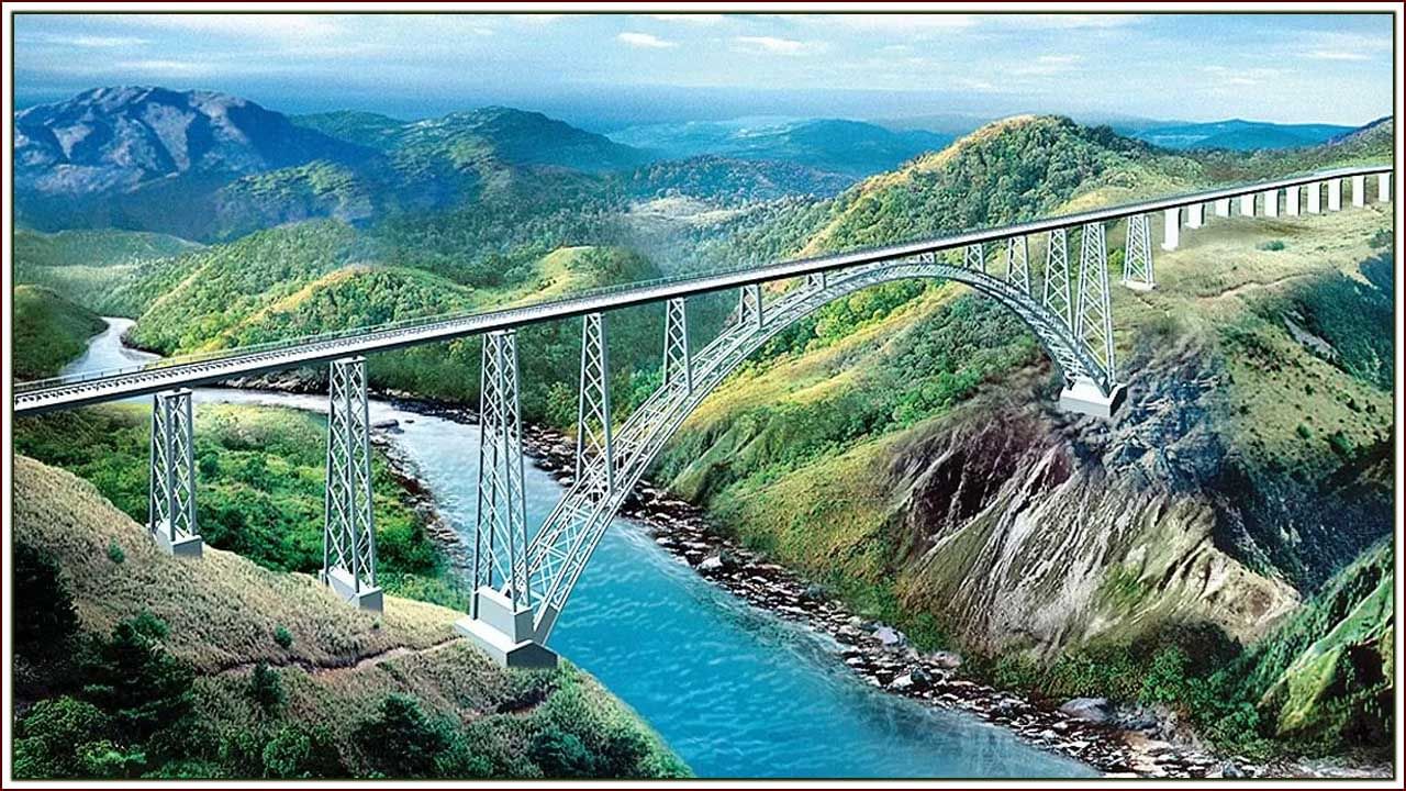 Chenab Rail Bridge: కాశ్మీర్‌లో ప్రపంచంలోనే అత్యంత ఎత్తైన రైల్వే వంతెన సిద్ధం.. దీని ప్రత్యేకతలు చూస్తే ఆశ్చర్యపోతారు..!