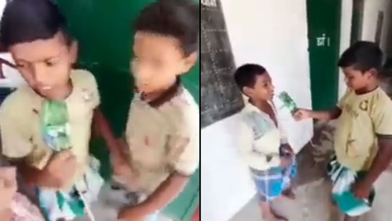 Viral Video: ప్రొఫెషనల్ రిపోర్టర్లకు ఏ మాత్రం తగ్గకుండా.. కెమెరా ముందు అదరగొట్టేసిన చిన్నోడు