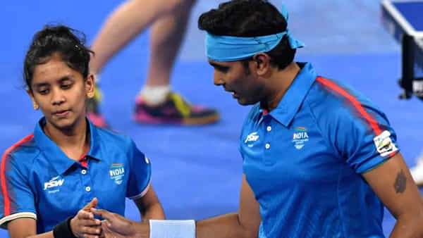 CWG 2022: మిక్స్డ్ డబుల్స్లో స్వర్ణ పతకాన్ని కైవసం చేసుకున్న శరత్ కమల్- శ్రీజ