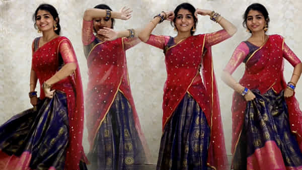 Viral Video: అందమైన జానపదానికి నెమలిలా ఆడిన అమ్మడు.. వైరల్ అవుతున్న వీడియో