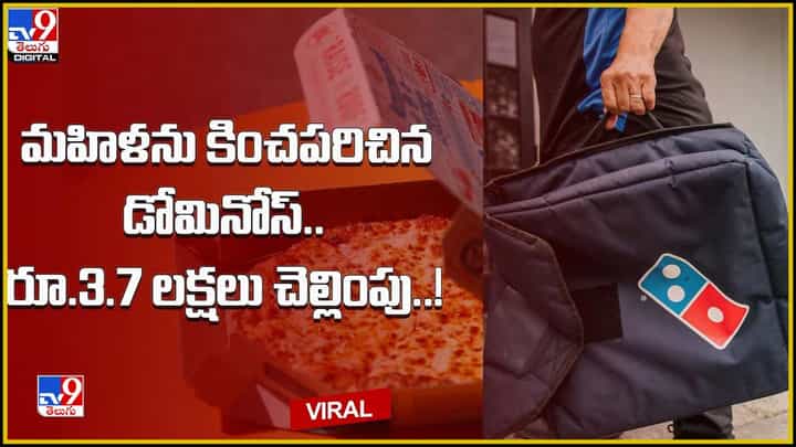 మహిళను కించపరిచిన డోమినోస్ !! రూ.3.7 లక్షలు చెల్లింపు !! మహిళను కించపరిచిన డోమినోస్ !! రూ.3.7 లక్షలు చెల్లింపు !!