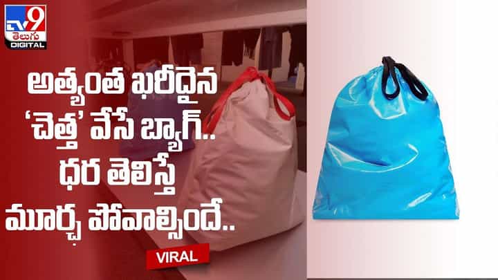 అత్యంత ఖరీదైన ‘చెత్త’ వేసే బ్యాగ్ !! ధర తెలిస్తే మూర్ఛ పోవాల్సిందే !! అత్యంత ఖరీదైన ‘చెత్త’ వేసే బ్యాగ్ !! ధర తెలిస్తే మూర్ఛ పోవాల్సిందే !!